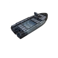 Kayak de pêche en HDPE pour 4 personnes, 420 cm, directement de l'usine, bateau de pêche motorisé pour plusieurs personnes avec siège pivotant pour lac et océan