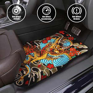 Alfombrillas de coche con impresión de respaldo <span class=keywords><strong>TPR</strong></span> Alfombrillas de coche con diseño totalmente personalizable e impresión de marca - Product Image 2