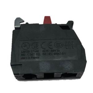 ZBE Head 1 NC Contact Block with <b>Push</b> <b>Button</b> <b>Switch</b> Max. 10A Current 240V AC IP67 1 Year Warranty - Product Image 2