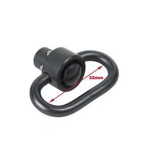 1,25 pulgadas de acero inoxidable QD Sling Swivel <span class=keywords><strong>Keymod</strong></span> adaptador Rail Mount Kit con QD Swivel incluido - Product Image 1