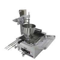 Nouvel équipement de transformation des snacks, friteuses à beignets au gaz, machines à faire des beignets