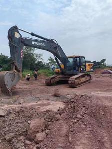 Excavatrice sur chenilles Hyundai HX220HD d'origine coréenne d'occasion, moteur Yanmar, haute efficacité, bon état, vente avec roulement de pompe - Product Image 2