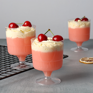 PS petit gobelet Dessert <span class=keywords><strong>Champagne</strong></span> conteneurs tasses en plastique transparent pour crème glacée tiramisu Mousse - Product Image 4