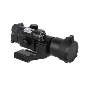 Mira Telescópica Personalizada 1x30 M3 con Mira Láser Reflex, Punto Rojo y Verde con Láser Verde, Montaje de 20 mm, Mira Óptica, Mira Holográfica para Caza - Product Image 5