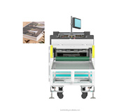 Machine de reliure de livres photo entièrement automatique, équipement de fabrication d'albums photo numériques 2500W pour albums de bébé, albums de mariage