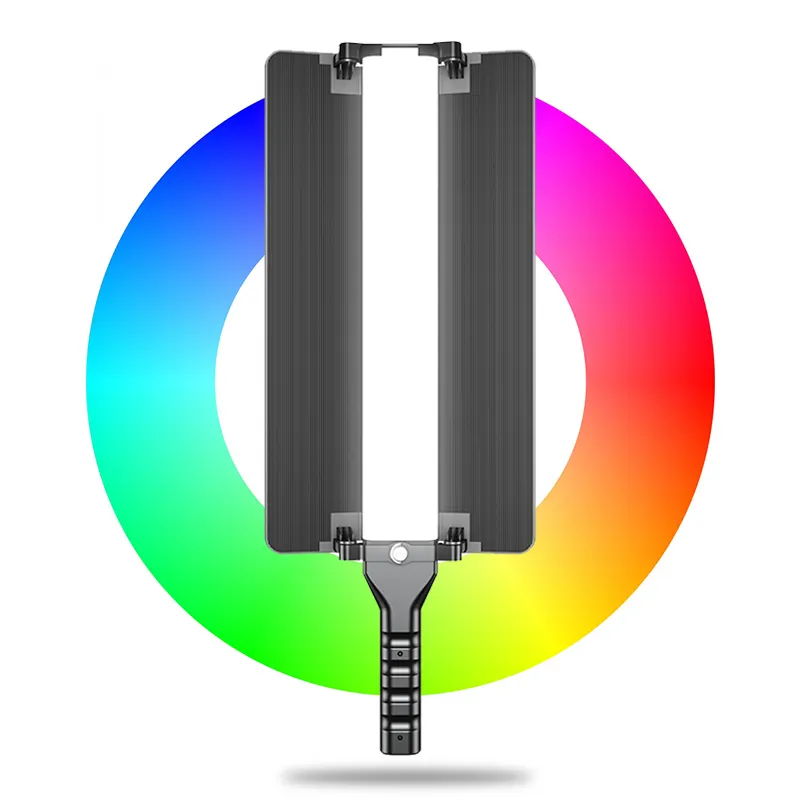 Rgb cầm tay LED video ánh Sáng Cây Đũa Phép Stick 4400mAh có thể sạc lại điều khiển từ xa video Stick chiếu sáng nhiếp ảnh
