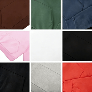 Sweat-shirt à capuche unisexe en coton de haute qualité, surdimensionné, streetwear, confortable, doux, logo personnalisé en usine, commande en gros - Product Image 4