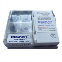 Deskar 16ER 2.0 ISO LDA Carbide Threading Inserts for External Metric Thread Turning