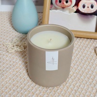Keramikgefäß Sojawachs Aromatherapie-Kerze Großhandel Maßgefertigte Luxus-Heimdekoration Duftkerzen Hochwertige Geschenke