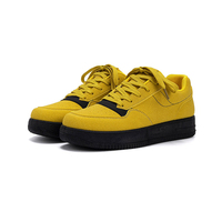 Chaussures de skate à plateforme épaisse pour hommes, augmentant la taille de 4,5 cm, baskets décontractées à lacets, résistantes à l'usure, logo personnalisé, directement de l'usine