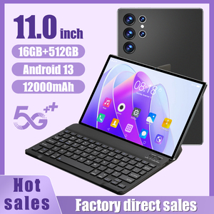 <span class=keywords><strong>Tablet</strong></span> 5G Pantalla <span class=keywords><strong>IPS</strong></span> de 11 "16GB + 512GB Almacenamiento 16MP + 24MP Cámaras 12000mAh Batería Snapdragon 870 <span class=keywords><strong>Android</strong></span> 13 S23 <span class=keywords><strong>Android</strong></span> <span class=keywords><strong>Tablet</strong></span> PC - Product Image 4
