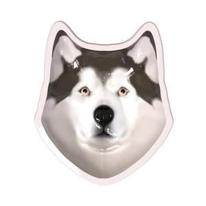Tazón de Cerámica para Mascotas con Diseño de Malamute de Alaska, Ecológico, Estilo Europeo Americano, de Lujo, Personalizado, de Alta Gama, Regalo para Mascotas, Plato para Perros - Product Image 1