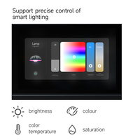 Sistema de Cine en Casa con Panel Táctil Inteligente Android de 10 Pulgadas y 8 Altavoces de Techo de Alta Fidelidad, Audio Premium para Toda la Casa