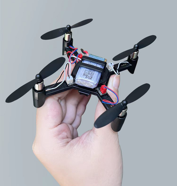 DWI Dowellin Mini RC Drone DIY Drone Kit, One-click Take-off/Landing, Altitude Hold 360° Flips Drone for Kids and Beginners