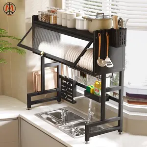 Fábrica Prato Rack Cozinha Armazenado Rack Multifuncional Escorredor De Prato DRT344