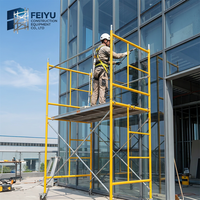 Plateforme de chantier galvanisée en acier, durable et réglable, pour échafaudages de construction
