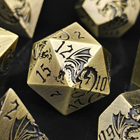 Jeu de dés en métal Dragon Noir Argenté, polyédriques, émaillés rouge, vert, bleu, pour RPG, D&D, jeux de rôle sur table, Pathfinder