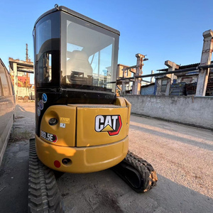 Original Japan 3.5t <b>Small</b> Digging Machine CAT 303.5E Used Caterpillar mini excavator 303.5E With Dozer Blade for Sale - Product Image 5