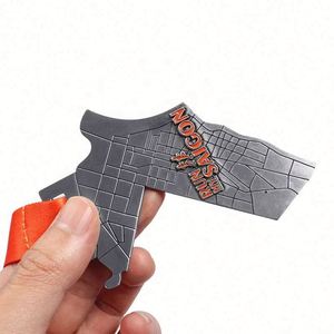 Medallas y Trofeos de Fútbol Personalizados Ecológicos de Metal Dorado con Impresión Digital Offset y Serigrafía - Product Image 6