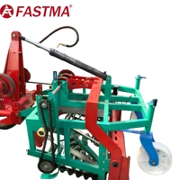 Récolteuse d'ail agricole automatique haute performance, durable, entraînée par un tracteur, garantie 1 an