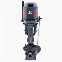 Moteur hors-bord pour bateau à jet 30 CV, 2 temps, refroidissement par eau, 2 cylindres, moteur hors-bord à queue longue