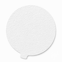 Almohadilla de Papel para Filtro de Aceite Redonda Compatible con la Máquina de Filtración de Aceite Merlin Top Fry para una Purificación Eficiente del Aceite de Cocina