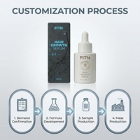 Serum Perawatan Rambut Peptide dengan Formula Bernutrisi untuk Rambut Lebih Tebal dan Kuat, Perawatan Kulit Kepala, Label Pribadi, Grosir, Kustom