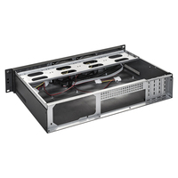 Châssis de contrôle industriel 2U court 300 profond ATX carte mère PC alimentation multi-disque dur serveur de Machine virtuelle monté en rack