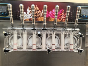 Machine à crème glacée à cône doux populaire 7 saveurs Machine à crème glacée commerciale congelée Machine à crème glacée <span class=keywords><strong>Ninja</strong></span> - Product Image 2