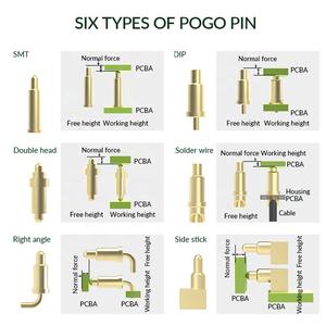 Pirinç kadın altın kaplama yaylı Pogo Pin - Product Image 3