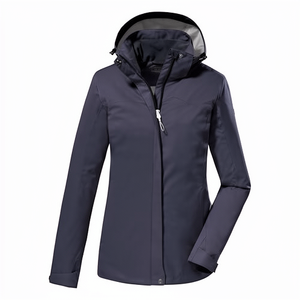 PB&ZA Winter Women's Solid Zipper Woven Blouson Style <b>Bomber</b> <b>Jacket</b> - Product Image 1