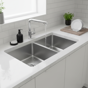 [BAEKJO] Évier de cuisine européen WBD832 avec drainage rapide de l'eau et réduction des résidus pour l'hygiène - Product Image 3