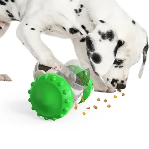 Giocattoli interattivi del movimento dell'animale domestico di vendita calda giocattoli interattivi di masticazione del gatto del cane dell'alimentatore che perde di progettazione unica giocattoli interattivi dell'animale domestico