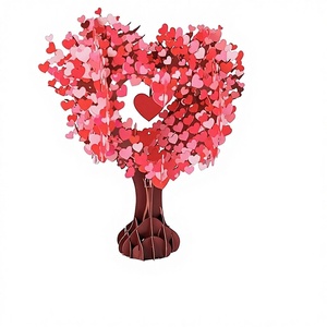 Lovebirds 3D Pop Card Custom Laser Cut Design Popular Handicrafts and Gifts From Vietnam Paper Crafts