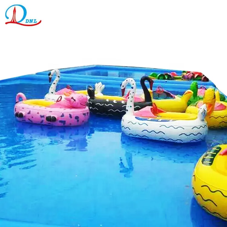 Phim Hoạt Hình Thiết Kế Inflatable Nước Bumper Boat Chất Lượng Cao Ngoài Trời Vui Chơi Giải Trí Công Viên Nước Điện Bumper Boat