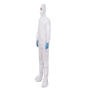 TYPE 5/6 55gsm and 65gsm SF Coverall Waterproof Disposable Protective Coveralls
