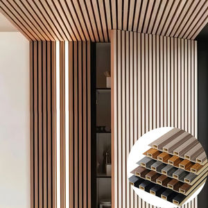 Panneau Mural Wpc de Qualité Supérieure Panneau <span class=keywords><strong>Tasseau</strong></span> <span class=keywords><strong>Bois</strong></span> Mural Paneles Y Placas De Pared - Product Image 3