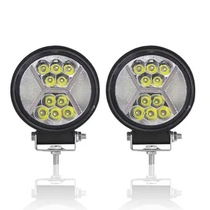 37smd luz de led funcional 4 polegadas, 111w 12v 24v, holofote para caminhão, luzes de condução, jeeps off road 4 polegadas, luz de trabalho