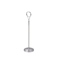 Support de menu rond en acier inoxydable pour numéros de table et panneaux de mariage – Offre Spéciale