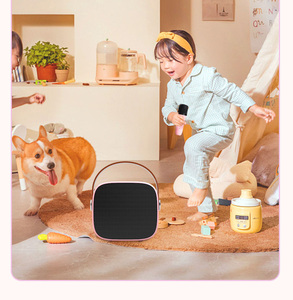 Lane Lk2 Karaoke doppio microfono senza fili portatile blu dente altoparlante 5.1 Abs con microfono nuovo arrivo piccola festa USB 5w - Product Image 5