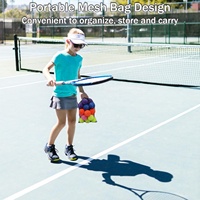 WD-A Vente Flash Balles de Tennis d'Entraînement Personnalisées Pas Chères Rebond Élevé (135-147cm) 65mm 58g Mousse PU Souple et Élastique pour Enfants et Animaux de Compagnie