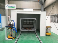 Cabina de Recubrimiento en Polvo con Sistema Ciclónico, Horno de Curado Eléctrico/a Gas, Kit Completo de Equipos de Recubrimiento para Piezas Metálicas