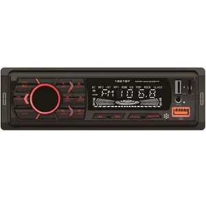 1DIN مشغل MP3 للسيارة مع شاشة عرض بلوتوث-مكيفة راديو السيارة 2 USB 12V AUX-IN FM SD TF BT مكيفة ستيريو السيارة