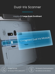 Tableta de Registro Biométrico de Huellas Dactilares con Diez Sensores, Lector de IRIS Dual y NFC para Proyectos Gubernamentales a Gran Escala - Product Image 5