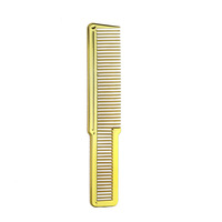 Peigne à cheveux en plastique ionique professionnel pour salon de coiffure avec finition arc-en-ciel électrolytique pour la coiffure transfrontalière pour hommes