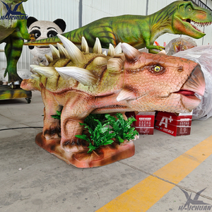 Fournisseur de dinosaures mécaniques bon marché Chine Statue de <span class=keywords><strong>dinosaure</strong></span> animatronique télécommandée Ankylosaurus à vendre - Product Image 2