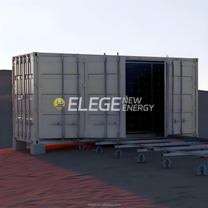 20ft ESS lưu trữ container 300kwh-750kwh 1mwh pin lithium với quang điện năng lượng mặt trời mảng tắt lưới hộp năng lượng mặt trời hệ thống điện - Product Image 4