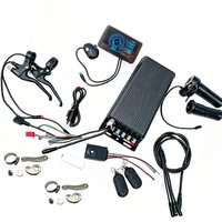 Kit de conversion de moteur de moyeu pour vélo électrique, jante de moto 17/18/19/21 pouces QS205 50H 72V5000W 150mm Sabvoton UKC1, étanche