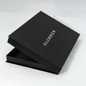 กล่องหนังสือแบบเปิดด้านข้าง ดีไซน์พิมพ์ลายตามสั่ง ขนาดพิเศษ หรูหรา หุ้มผ้าลินิน สำหรับใส่หนังสือหรือของตกแต่งโต๊ะกาแฟ - Product Image 2