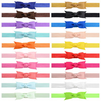 Bandeaux pour bébé, petits nœuds élastiques pour cheveux, accessoires pour bébés filles, nouveaux-nés, tout-petits